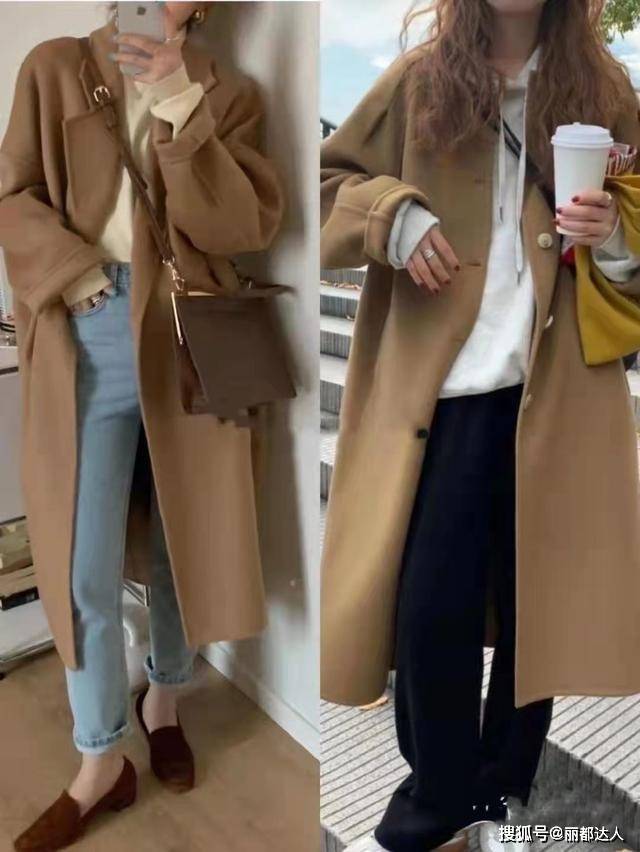 视觉 “驼色大衣”如何穿出时髦范,全是基础单品搭配,不费劲又洋气