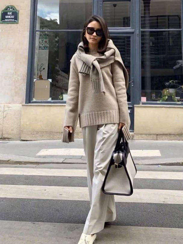 身材 今年毛衣流行这么塞！巨显瘦显高巨好看！