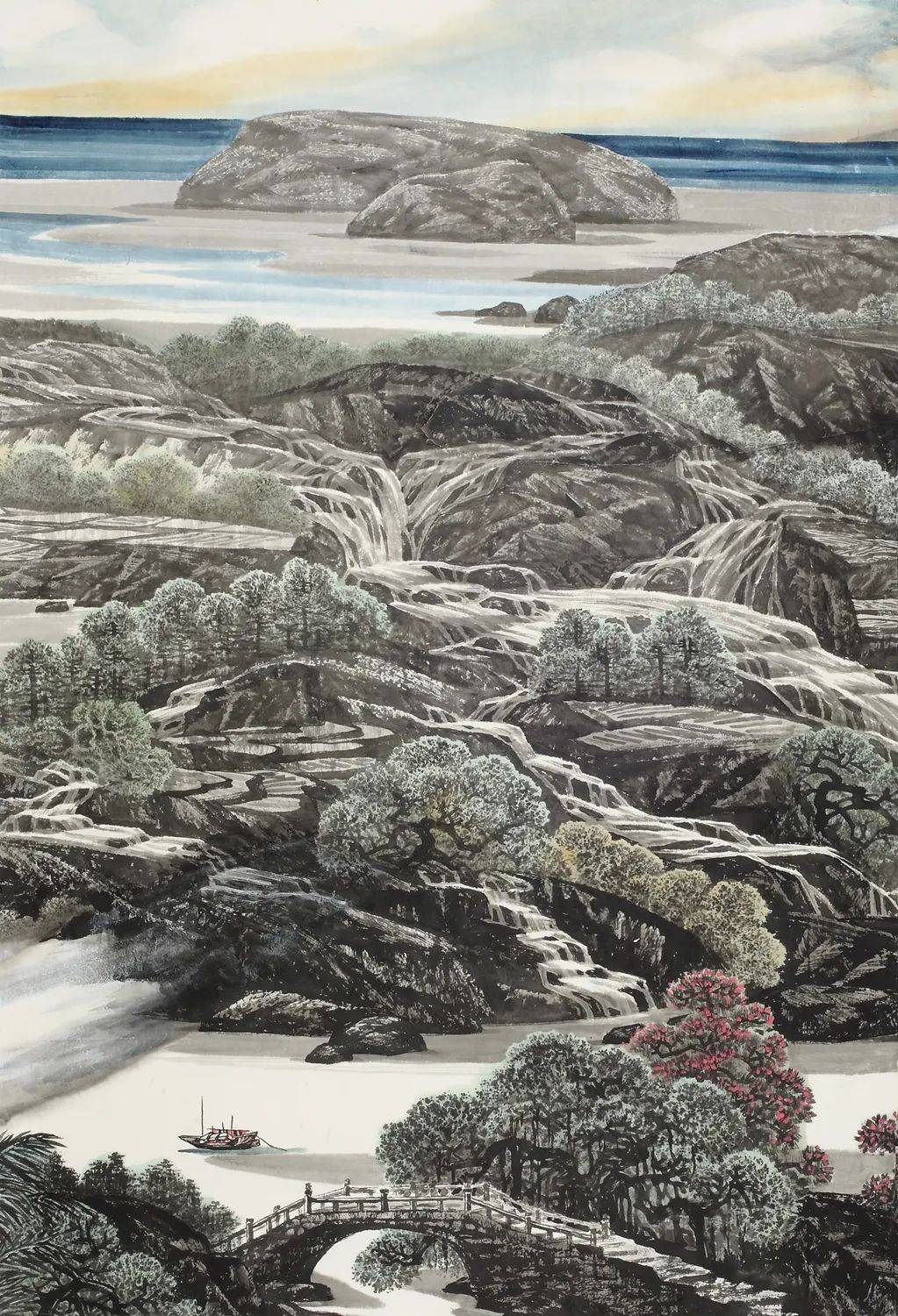 著名画家邓子敬近年中国画作品展示