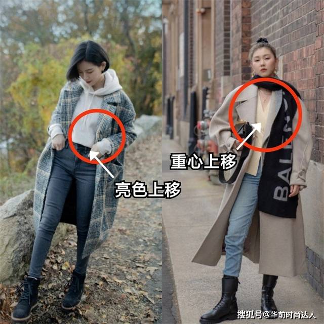 八孔 果然，穿大衣还是最配“马丁靴”，上身洋气显高，尤其适合小个子