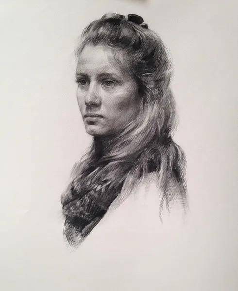 校尉美术丨简洁不失精致的素描,英国画家弗朗西斯·贝尔作品