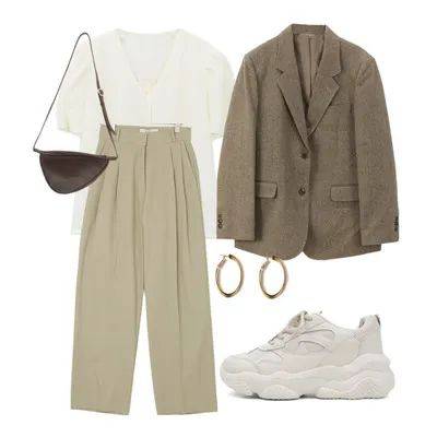 一身 极简搭配LOOK，好看到犯规！