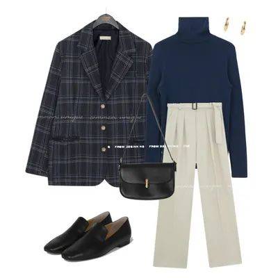 一身 极简搭配LOOK,好看到犯规!