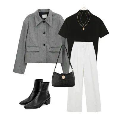 一身 极简搭配LOOK，好看到犯规！