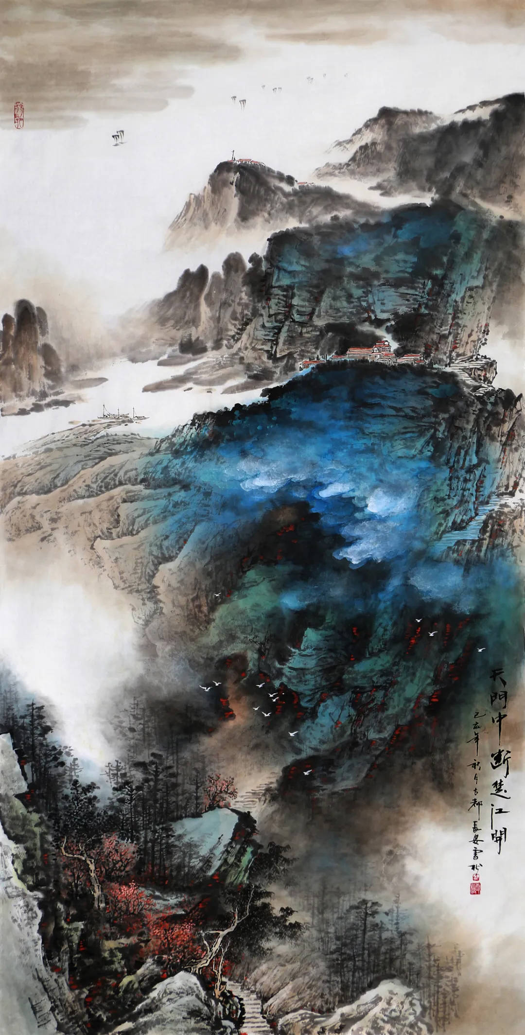 实力派青年画家白雪松