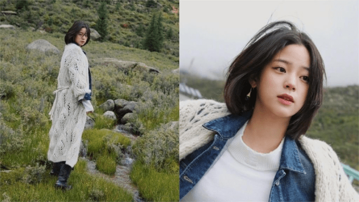 参数 欧阳娜娜晒“针织穿搭”!参数176cm“长腿女星”网友:的确吃亏