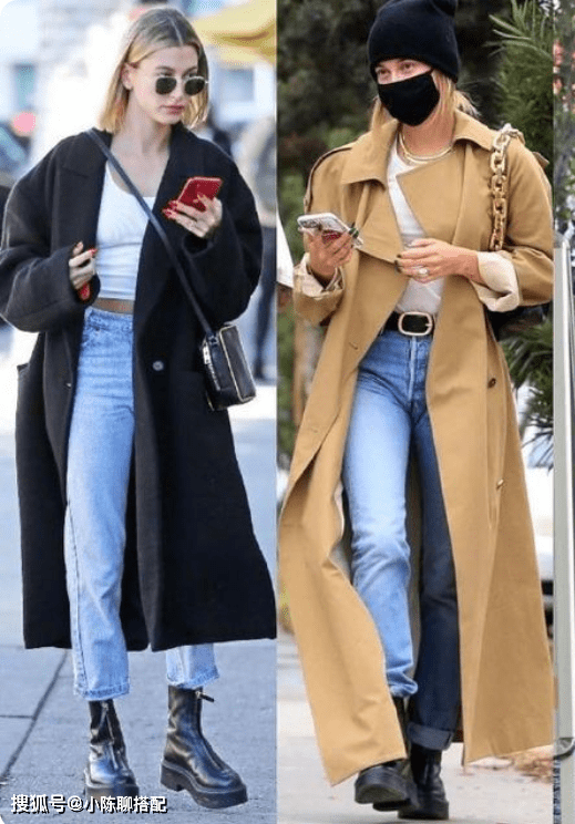 大衣 秋天“大衣+短靴”，不显老不扮嫩，这才是中年女人该有的打扮