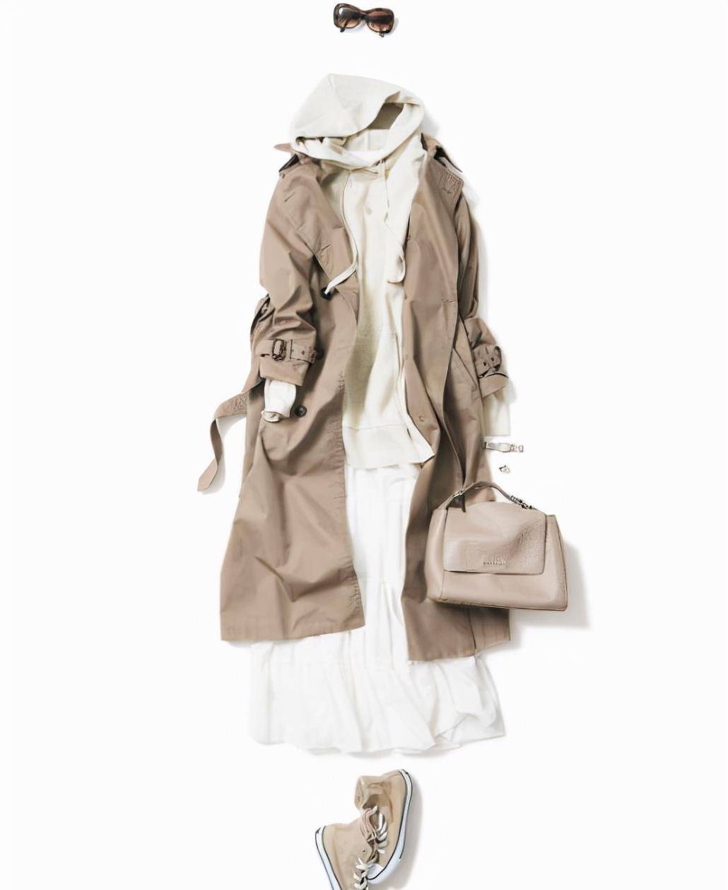 洛薇 穿风衣好看，凭什么？50套“穿搭”演练，从配色到风格，错过遗憾