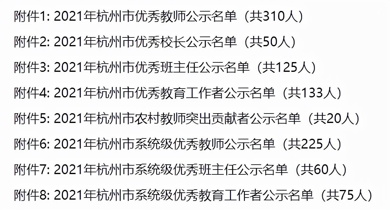 春江街道|怒赞！2021新一批“杭州市优秀校长”名单公示！5所幼儿园上榜！全是女园长！