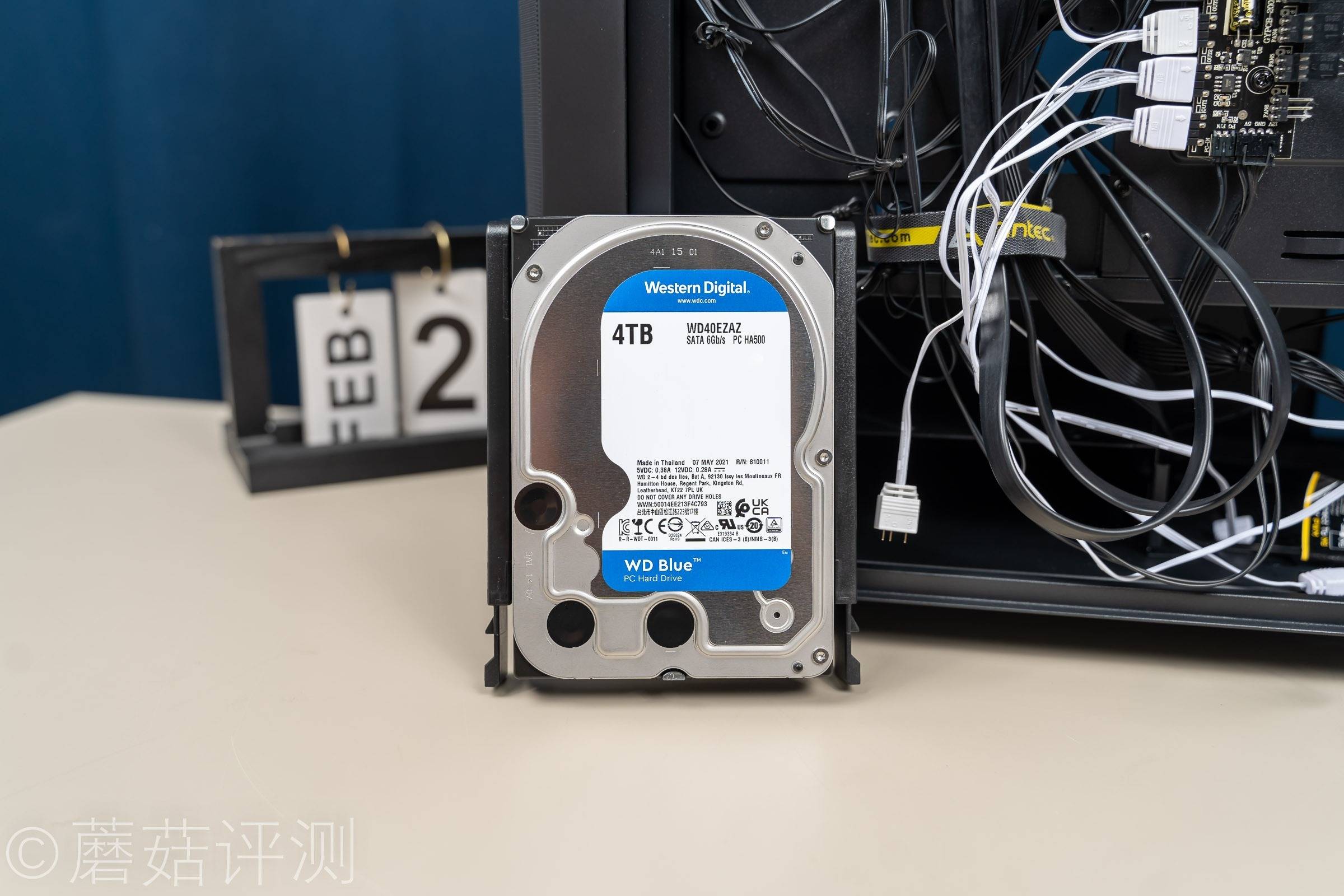 原创性价比高运行稳定西数西部数据wd蓝盘4tb台式机械硬盘评测