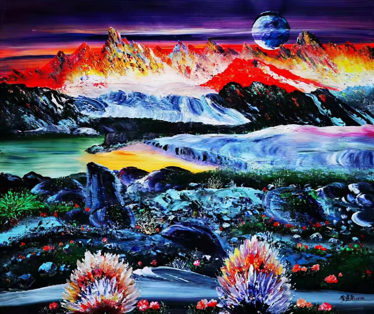 深入探索实力派画家黄建南绘画艺术