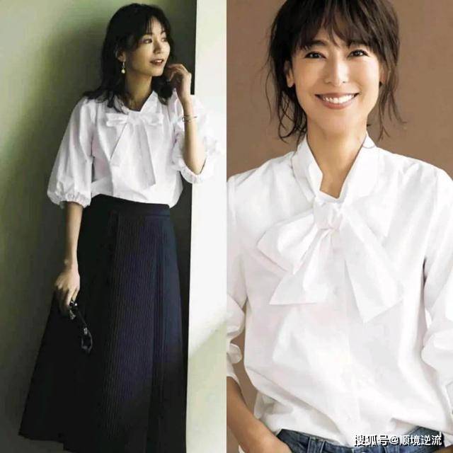 时尚 衬衫下面不一定要配裤子，时尚减龄的“新穿法”，也很好看