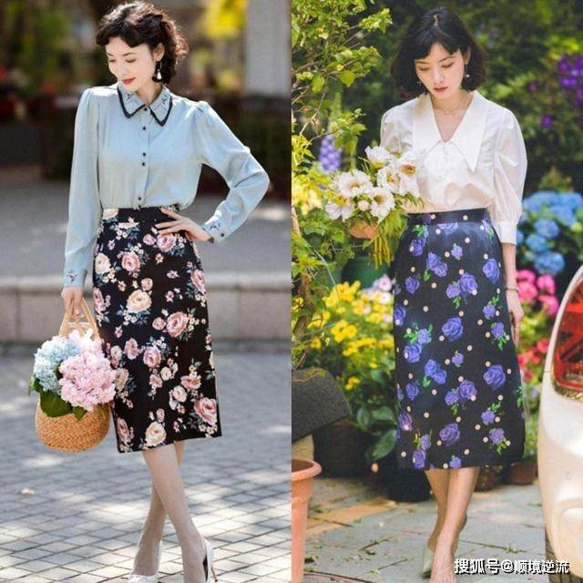 时尚 衬衫下面不一定要配裤子,时尚减龄的“新穿法”,也很好看