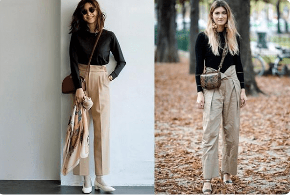 黑色 ?秋冬季节的时尚，普通人的气场一样强大，气质一样出众