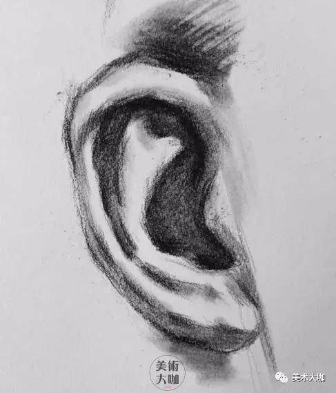 头像素描课堂|素描五官画法大全,看这一篇统统搞定!