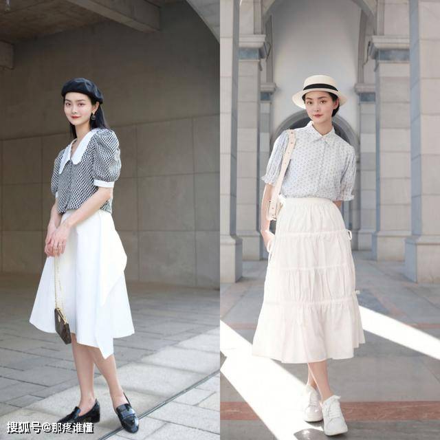 配饰 聪明女人夏天很少穿短裤,优雅修身的“半裙”正流行,谁穿都好看