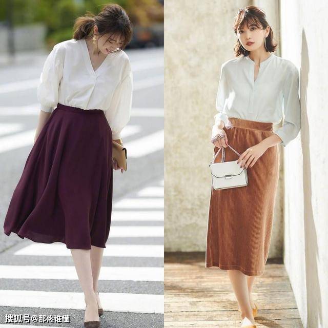 配饰 聪明女人夏天很少穿短裤,优雅修身的“半裙”正流行,谁穿都好看