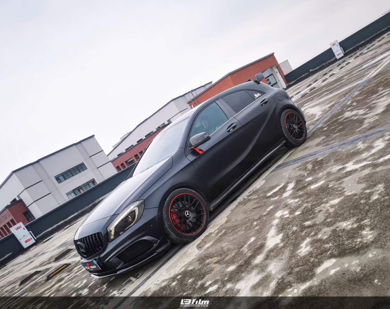 奔弛-a级lb改色膜黑武士系列陶瓷黑