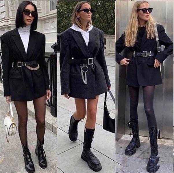 黑色 全黑look照样穿出优雅感！明星穿搭小技巧不容错过，让你美美出镜