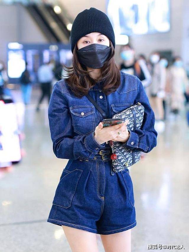 身材 王子文是有多瘦?连靴子也“塞不满”,还好穿搭够抢眼