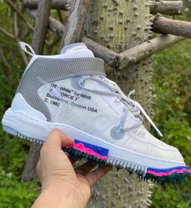 钉鞋 预警!Off-White x 耐克AF1新联名实物首次泄露,确认发售了!