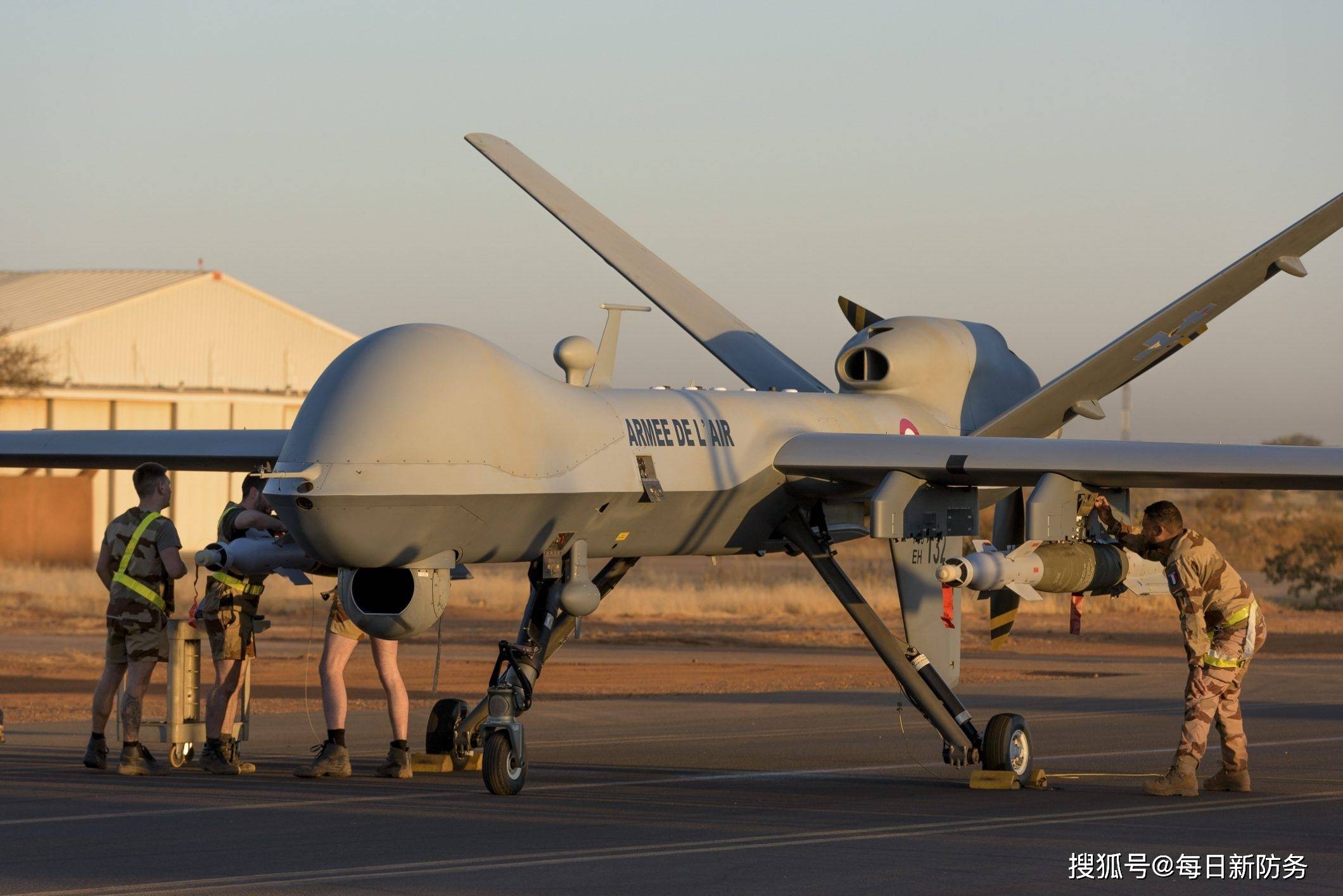 印为买30架美制mq-9欢呼,一枚红旗16击落很划算_无人机