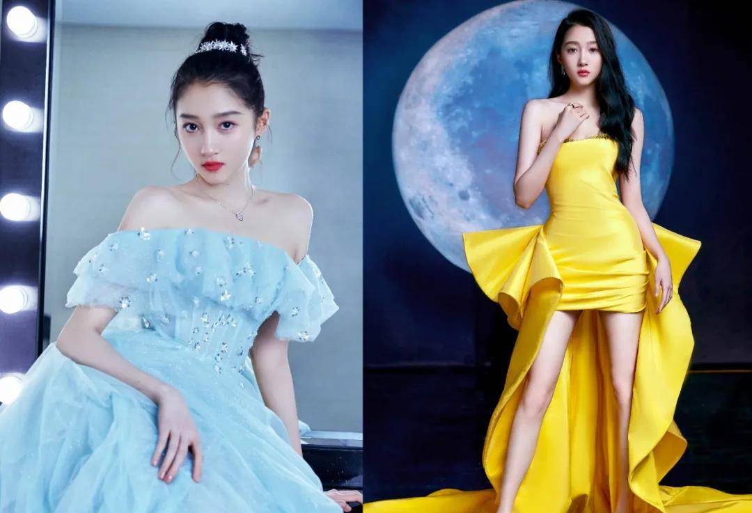 下眼睑“高仿版”四千年美女，跟鞠婧祎的妆容都如出一辙