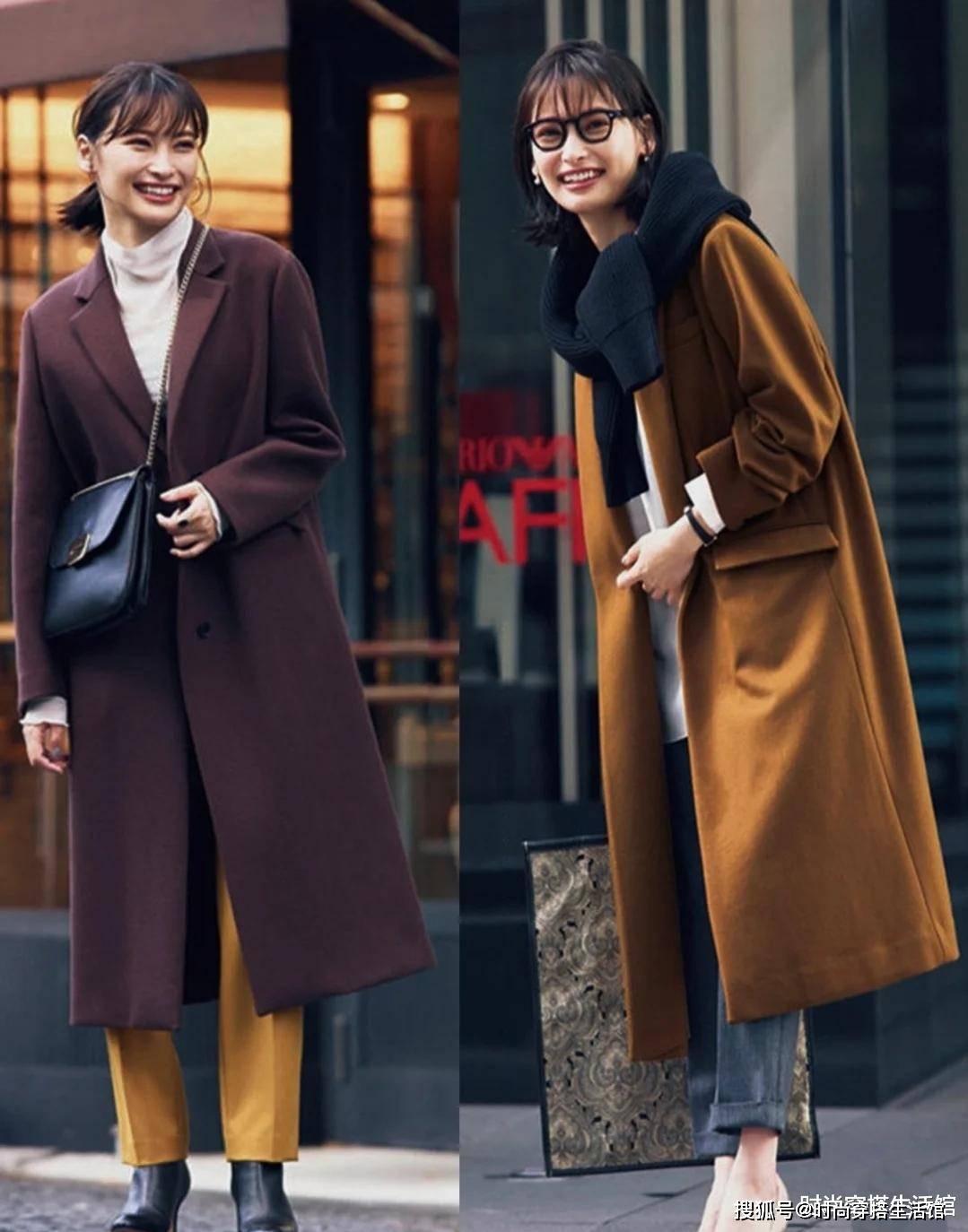 大衣 深秋了大衣怎么穿才好看？这4个搭配思路，穿出优雅与女人味