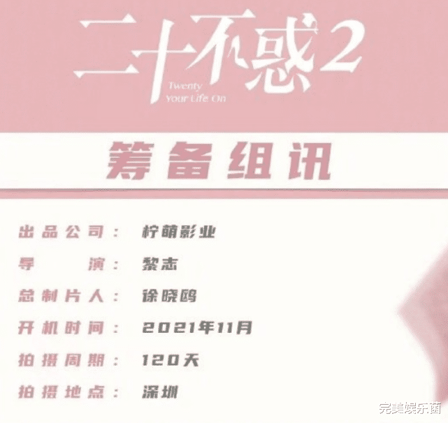 原班人马|《二十不惑2》原班人马回归，新增演员徐梦洁，“出身”却遭质疑