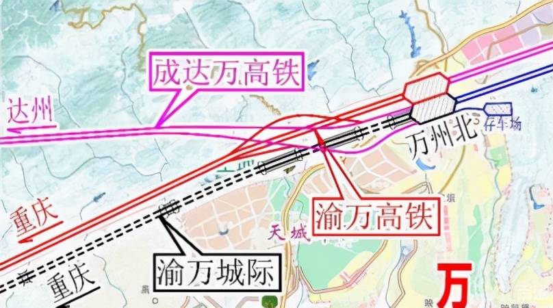 來源微萬州);10月25日,重慶交通局官網公示了成達萬高鐵萬州北至達州