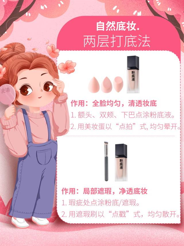 毛质保姆级教程！3步打造持久底妆！新手必看！