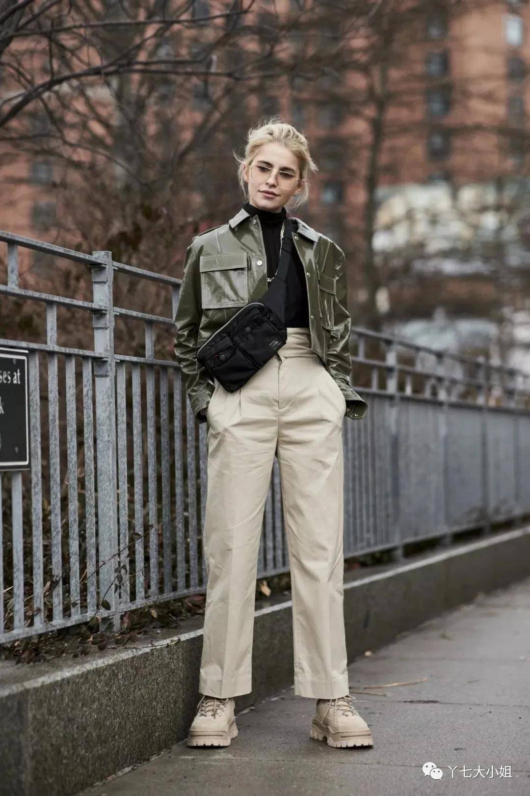 毛衣 一件烟管领毛衣=秋冬最有气质的万能内搭