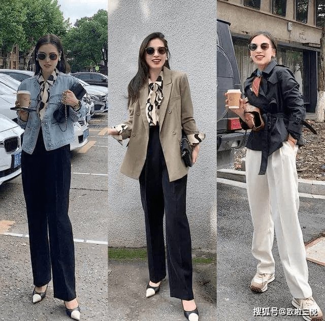 设计 高腰裤穿搭:可优雅、可甜美,显瘦又百搭