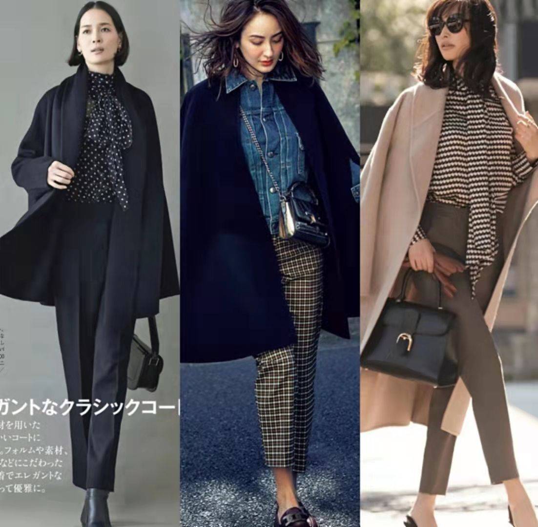 亮点 大衣+衬衫、大衣+打底衫，才是冬季最实用的搭法，体面优雅又时尚