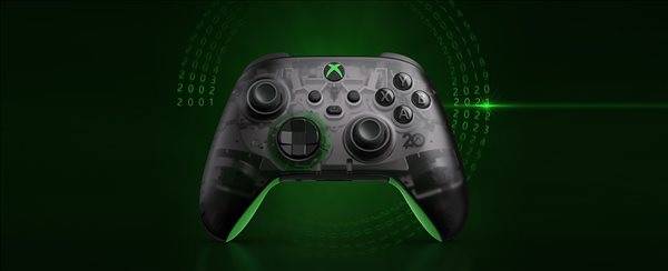 空间|Xbox 20周年特别版手柄、耳机开启预售 经典黑绿搭配