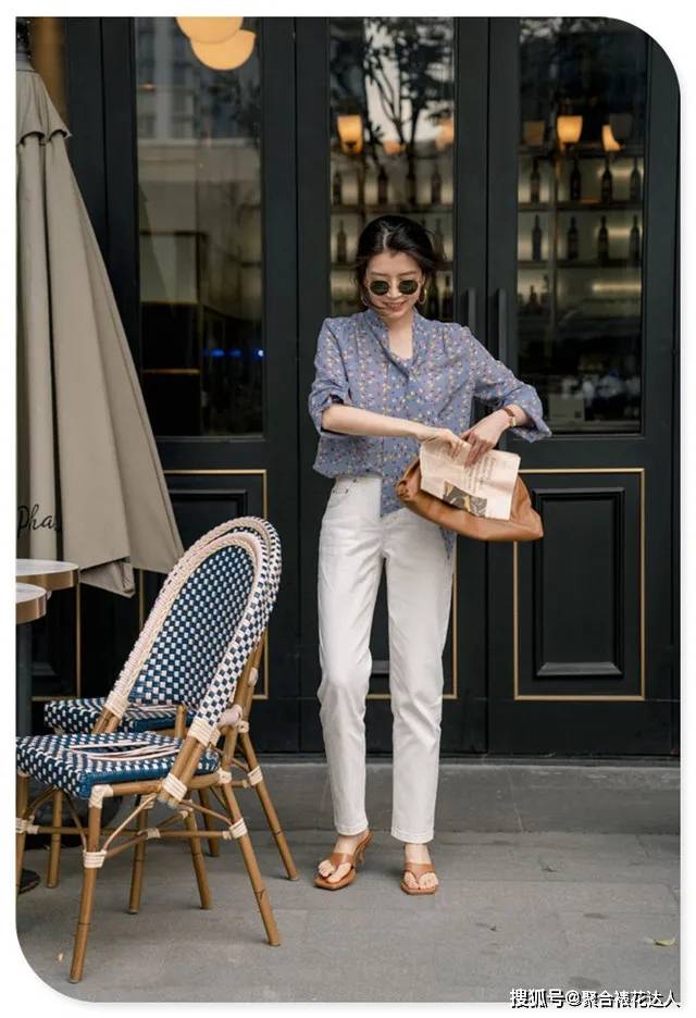 时尚 无论女人多大年纪，秋装这样搭配“法式衬衫+牛仔裤”才减龄，超好看