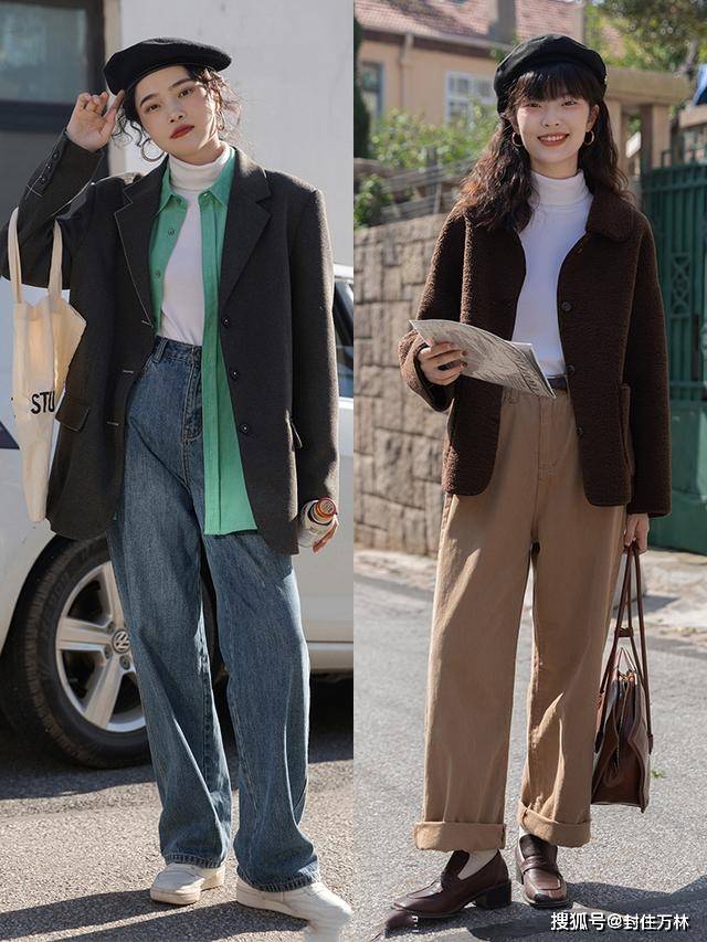 进行 深秋,突然流行起了一种穿法,叫“上衣叠穿”,保暖吸睛还很时髦