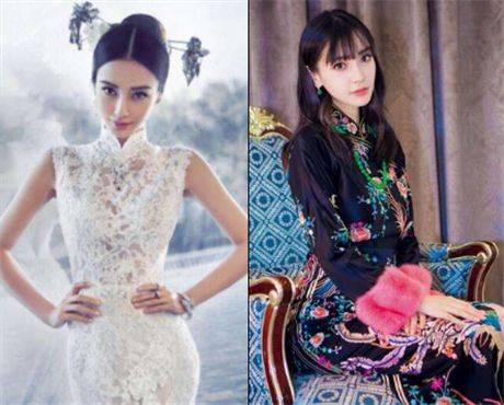 民国 女星遇上民国旗袍装,杨颖最华丽,唐嫣美艳,看到她:太撩人了