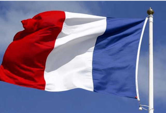 法国国旗白旗梗图片