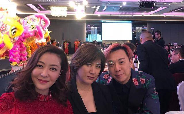 任达华停工9个月熊黛林正式复出，与任达华老婆比美！网友：明显发福了