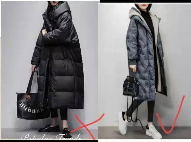 菱形 羽绒服臃肿？巧用7个方法，臃肿秒变帅气轻盈