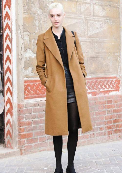 黑色 驼色大衣“显脸黑”？这些才是驼色大衣的“神仙组合”，美翻了