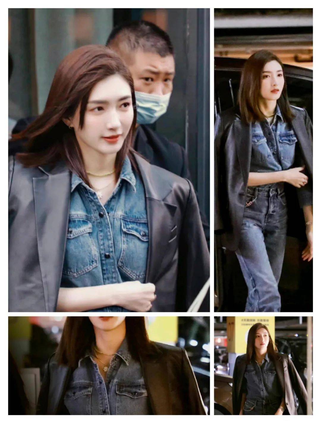 景甜 2021的牛仔穿搭,江疏影、景甜等人,带来了更多的风格和时尚感