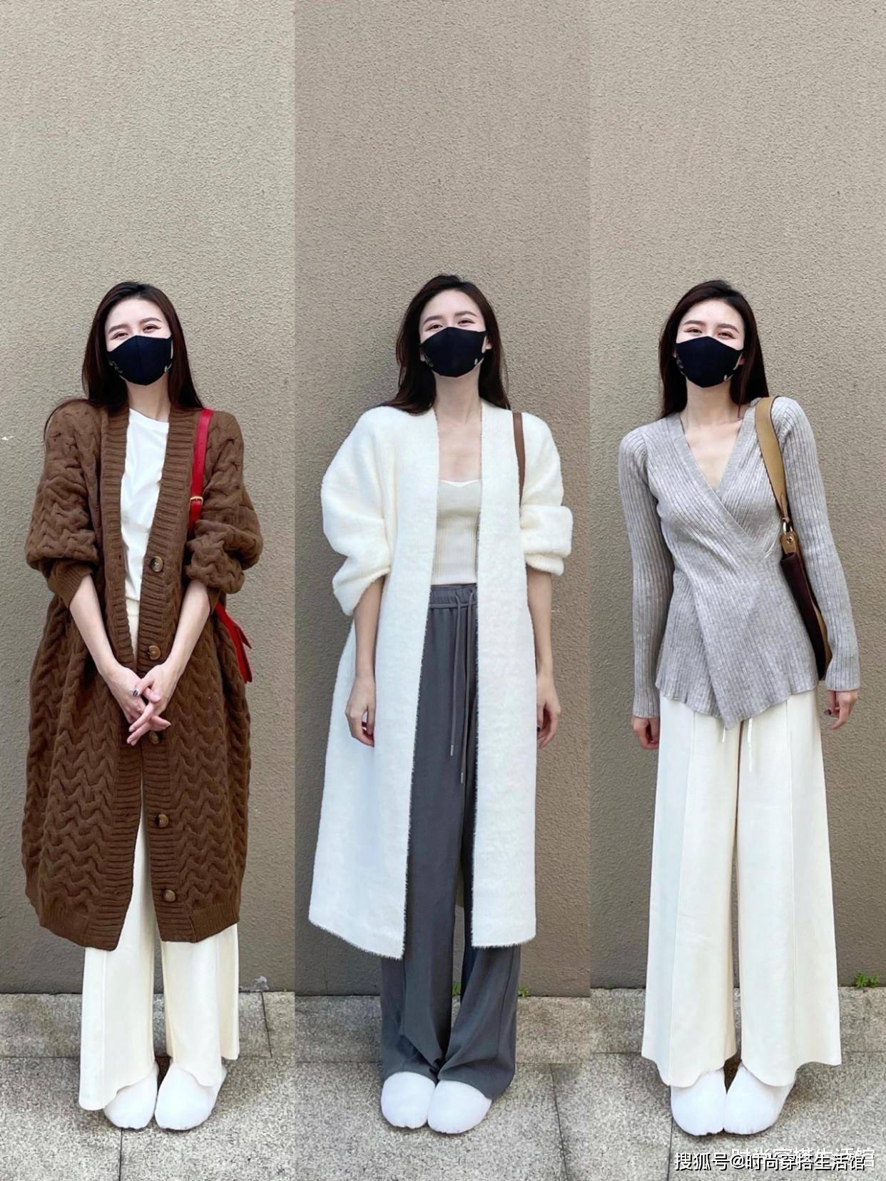 灯芯绒 说实话，大衣还是配“裤子”最合拍，40岁女人穿，时髦显瘦又高级