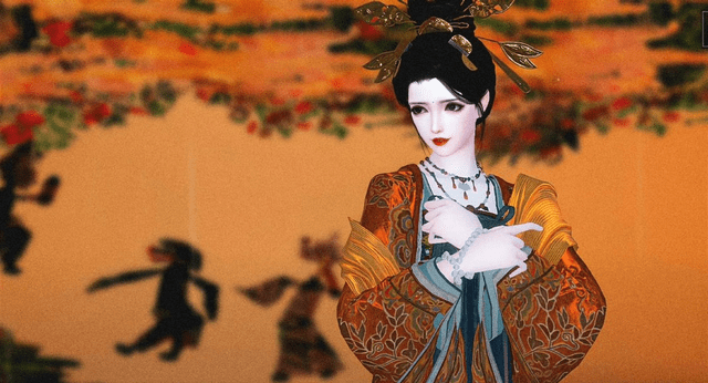 一梦江湖寒衣节惊现 仙女 围观路人 大家下凡辛苦了 敦煌