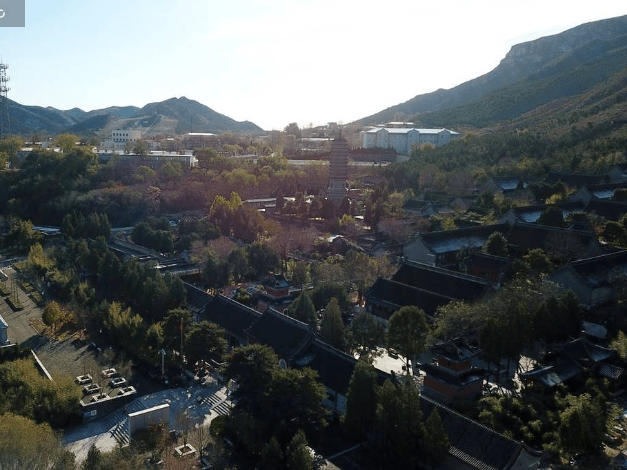 北京房山雲居寺石經山風景區美景如畫