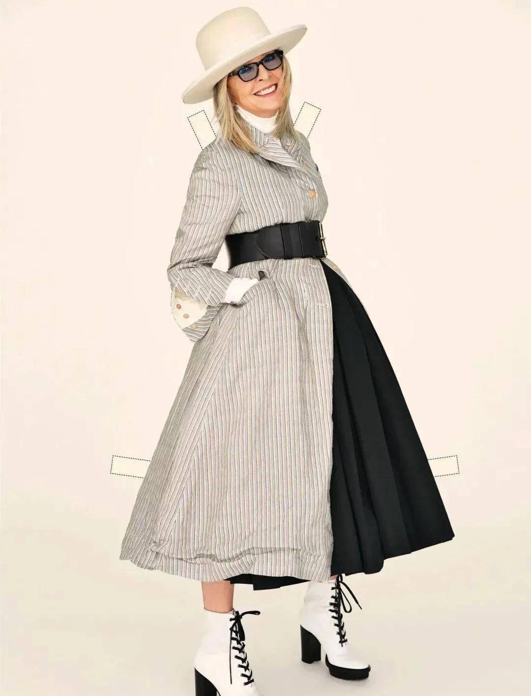 Keaton 无惧年龄的好莱坞演员黛安·基顿如何穿出自己最美的样子?