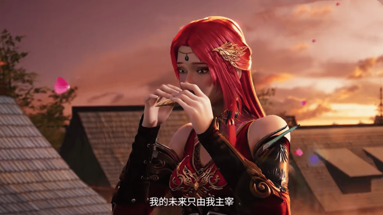 原创唐三戴沐白竟然合体唐家三少冰火魔厨来袭男主像沐白