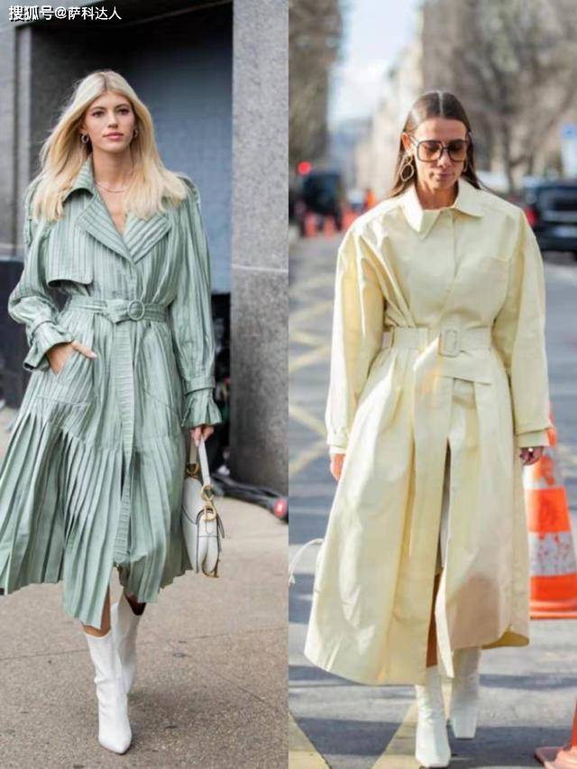 身材 风衣裙优雅又迷人，秋冬季一定要入手，尽显时尚潮流范儿