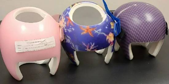 购买矫正婴儿头型头盔 想变成刘昊然 岂料宝宝变成 奥特曼 邓竹